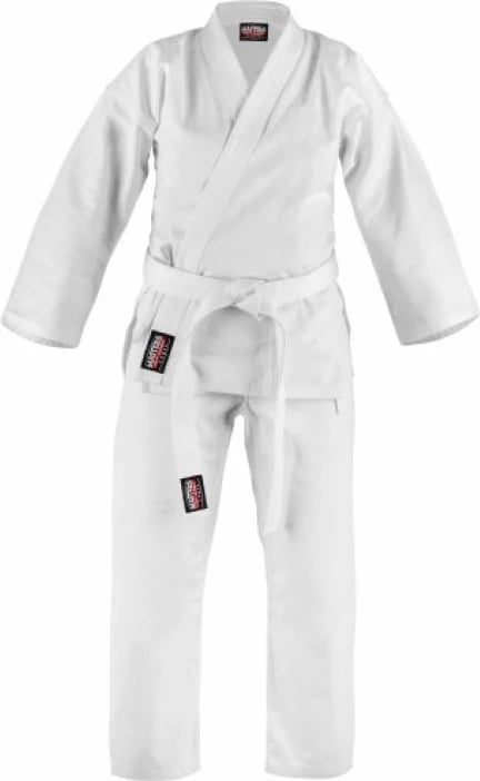 Kimono karate Masters për meshkuj, femra dhe fëmijë, 9 oz - 130 cm, i bardhë