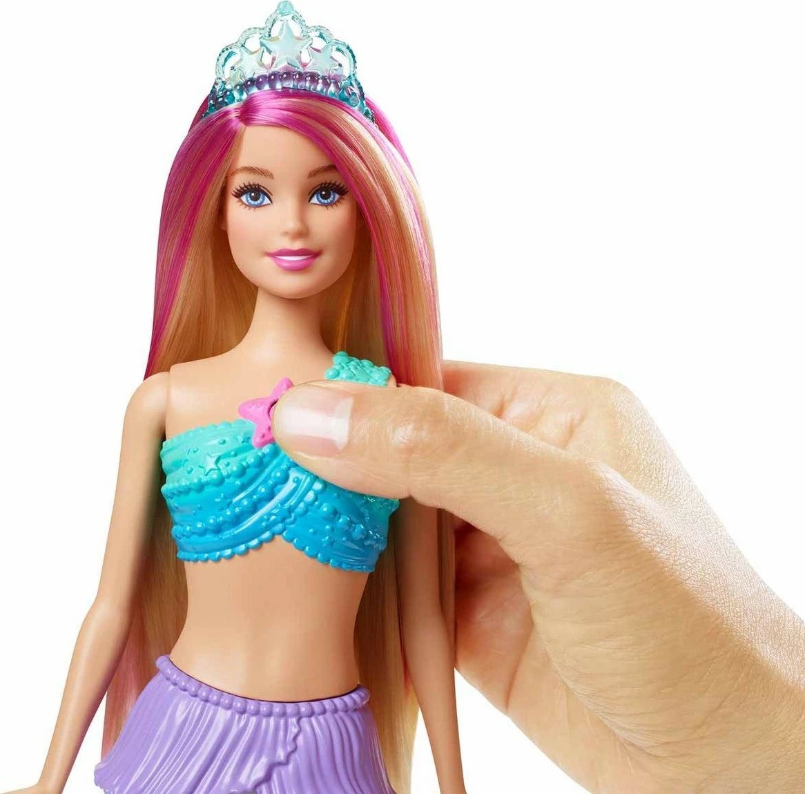 Lodër Barbie Sparkly Mermaid HDJ36, për vajza, blu