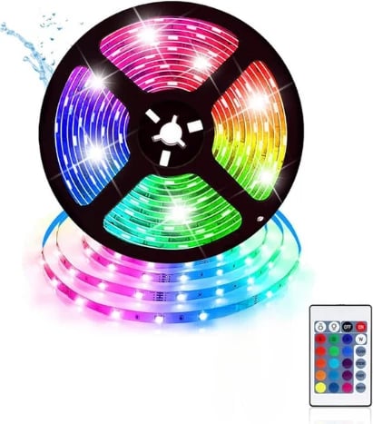 RGB LED shirit USB 5M shirit LED Dritat LED Rrip drite LED, ndriçim LED dekorim , shtëpi, dhomë gjumi, TV, dekorim kuzhine