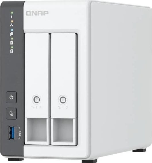 NAS Qnap TS-216G, 4GB RAM, 2.0 GHz, i bardhë