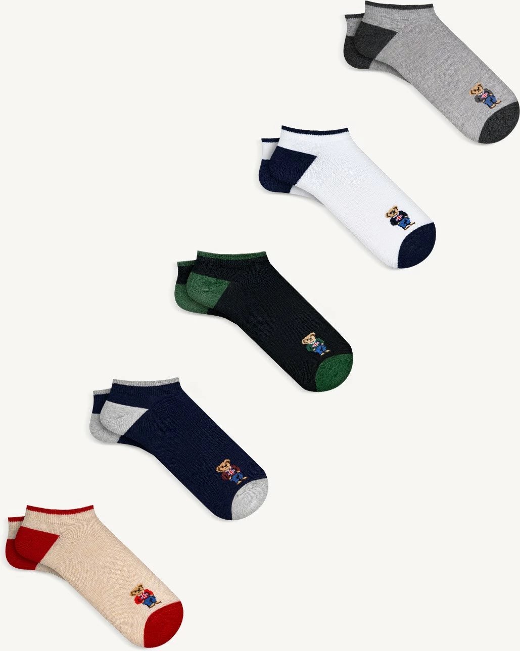 Çorape për femra Mono Socks, set 5 copë