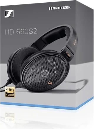 Kufje Sennheiser HD 660S2, on-ear, të zeza