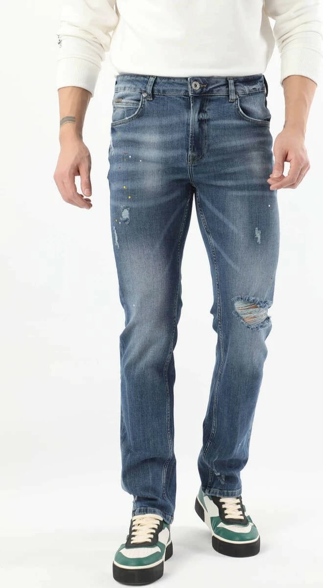 Jeans për meshkuj Banny Jeans, të kaltra