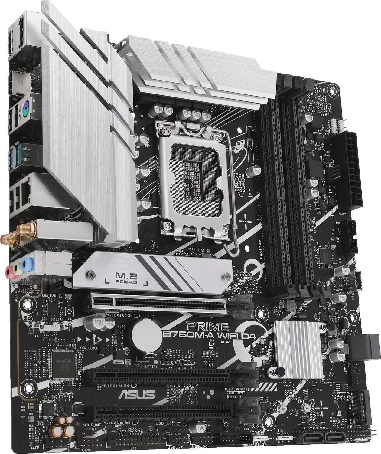 Pllakë amë ASUS Prime B760M-A D4