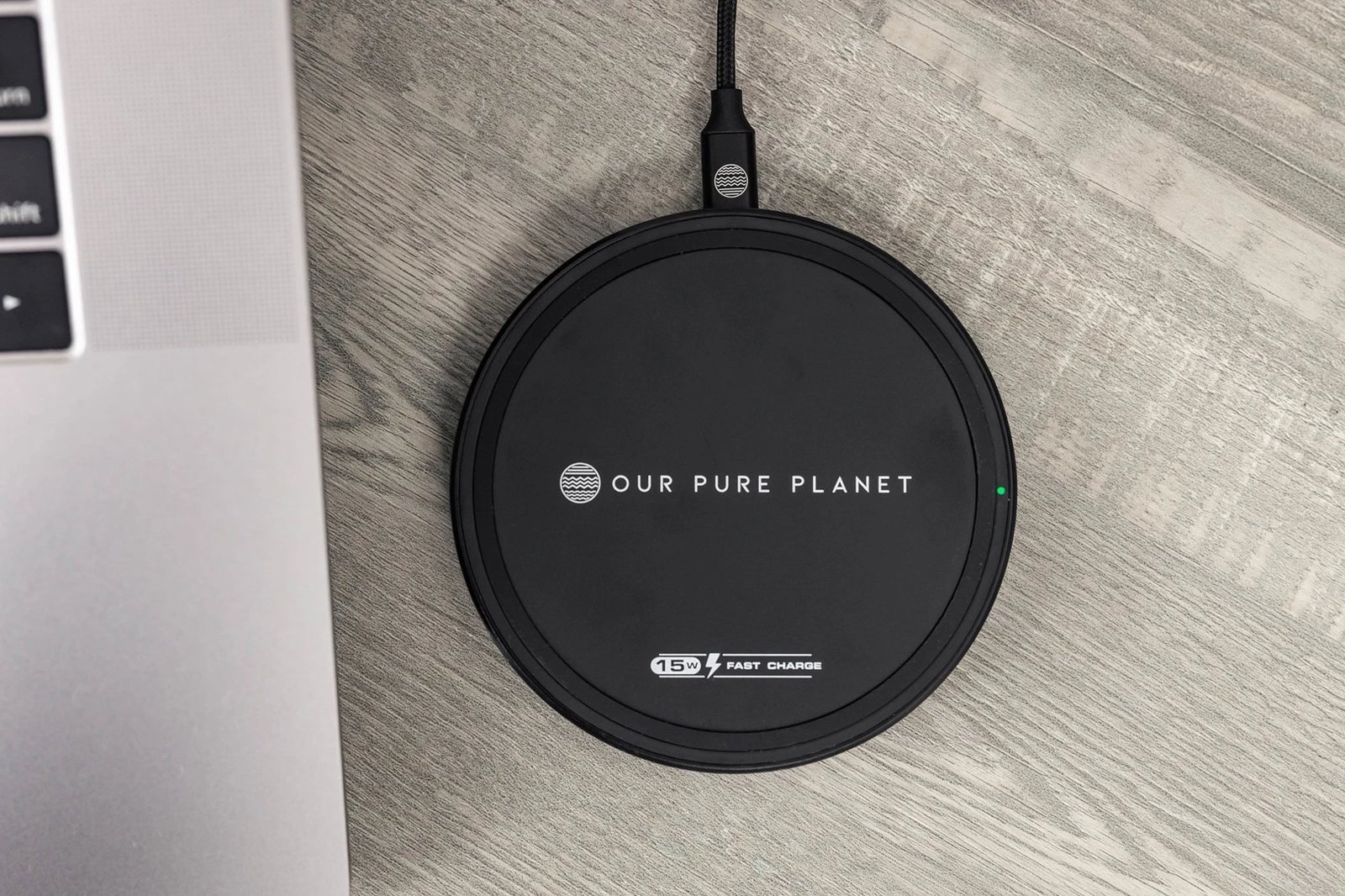 Pllakë karikimi wireless Our Pure Planet 15W