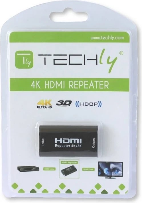 Zgjatësi HDMI Techly, i zi