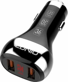 Karikues për veturë Ldnio 36W Dual USB Super Fast Car charger