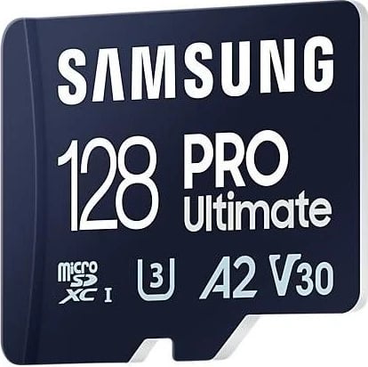 Kartë memorie microSDXC Samsung Ultimate, UHS-I U3, 128GB