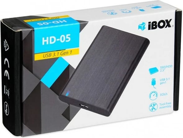 Disk iBox HD-05, HDD/SSD, 2.5'', i zi 