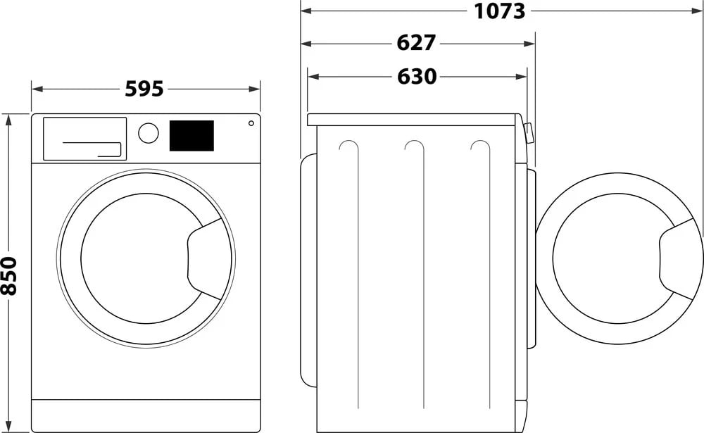 RROBALARËSE WHIRLPOOL FFB 8258 WV EE 8KG 1200RPM