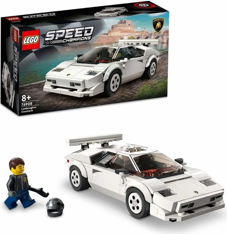 Set ndërtimi LEGO Speed Champions 76908 Lamborghini Countach