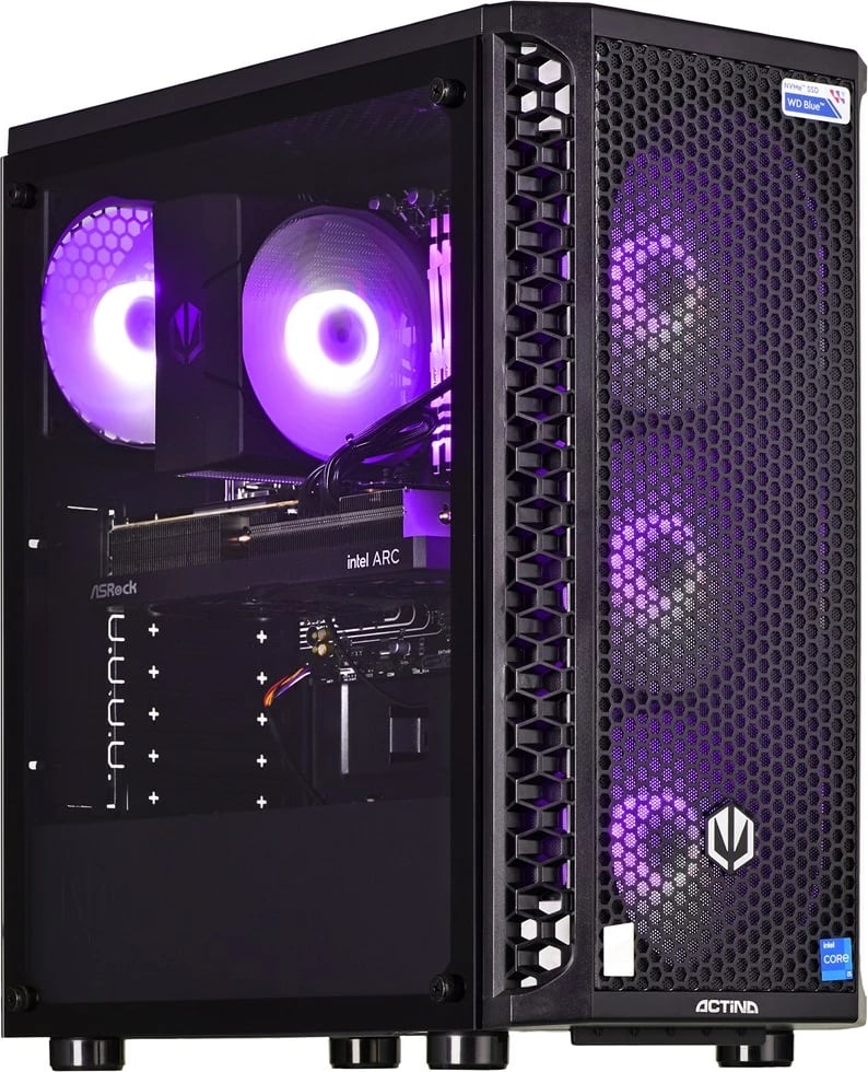 Kompjuter Actina, AMD Ryzen 7, 32GB RAM, 1TB SSD, NVIDIA GeForce RTX 4060 Ti,  i zi 