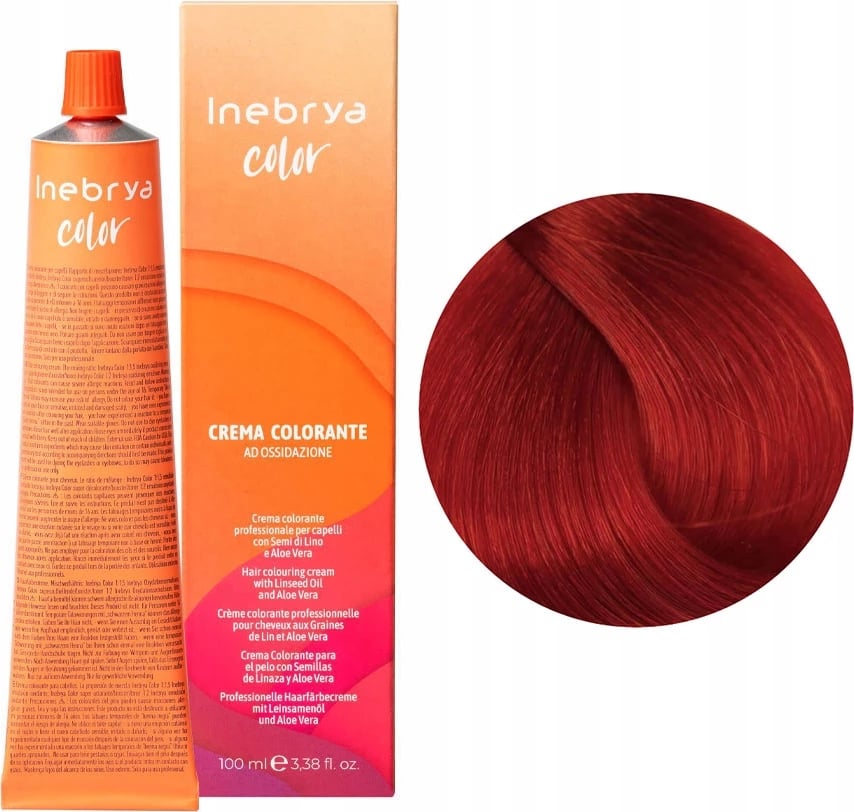 Pigmentues ekstra për flokë Inebrya Superbooster I kuq  ,100 ml
