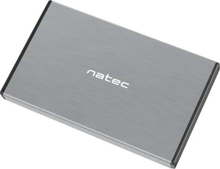 Mbështjellës për HDD Natec, USB 3.0, 2.5", hiri