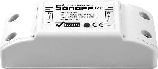 Ndërrues Sonoff WiFi + RF 433 (R2)