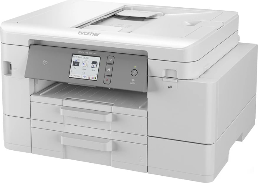 Printer Brother MFC-J4540DW, Inkjet, Ngjyrë, 4800 x 1200 DPI, A4, Printim Direkt, Bardhë