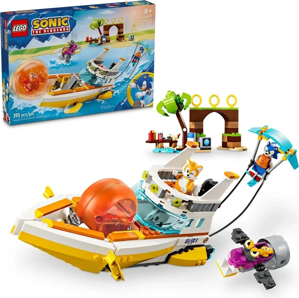 Set LEGO Sonic the Hedgehog 76997 Tail's Adventure Boat