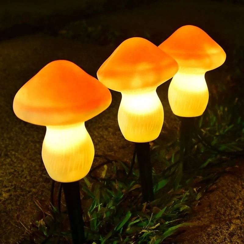 Llambë Tech Time Solar Mushroom Light