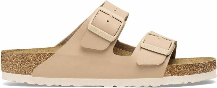 Papuqe për femra Birkenstock, të kremta