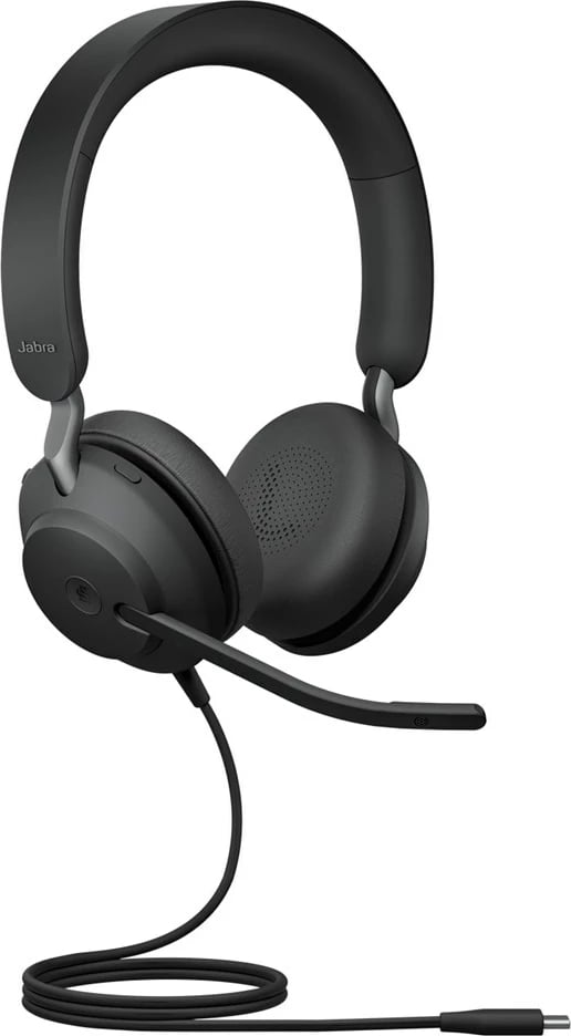 Kufje Jabra Evolve2 40 SE, USB-C, të zeza