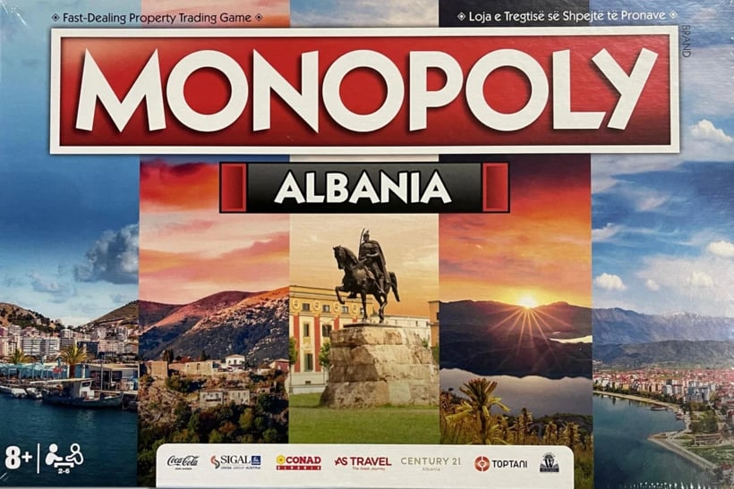 Lojë tavoline Monopoly Albania