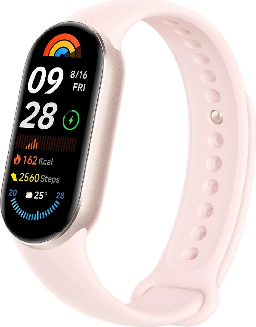 Smartwatch Xiaomi Smart Band 9, 233 mAh, Mystic Rose