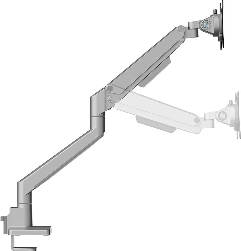 Krah monitori Neomounts DS70-250SL2, Clamp/Grommet, 9 kg, 43.2 cm (17"), 81.3 cm (32"), 100 x 100 mm, Argjendtë