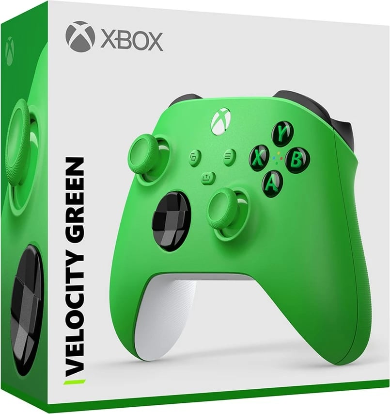 Kontroller për Microsoft Xbox, (PC, Xbox one, series S, series X, IOS), i gjelbër