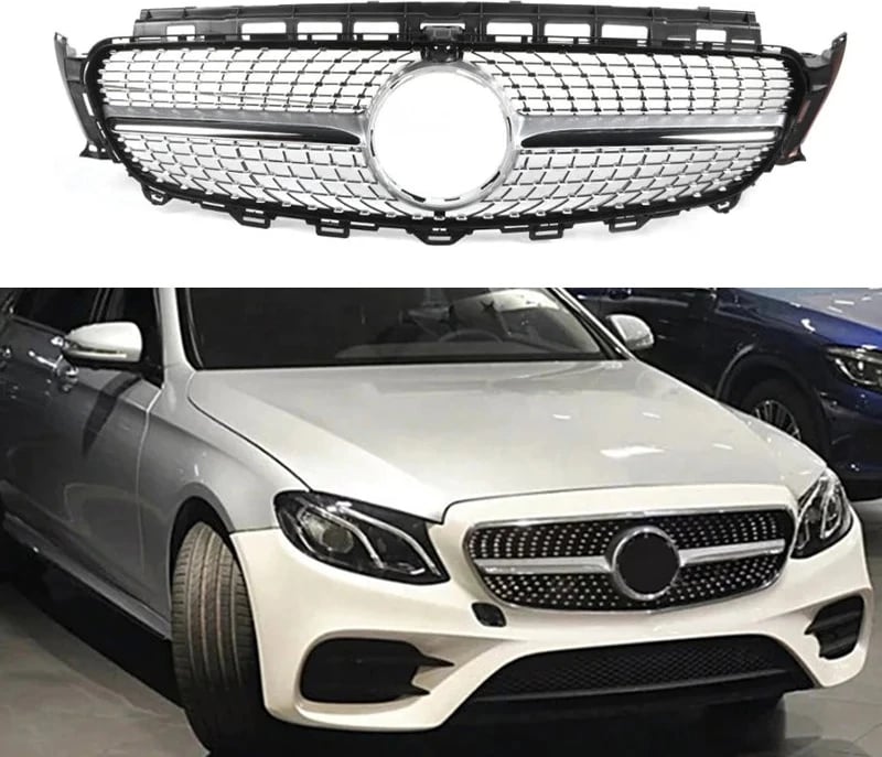 Grill i përparëm Diamond për Mercedes E-Class W213 2016-2018