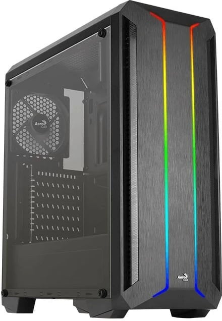 Kasë Aerocool PGS, Skyline RGB, e zezë