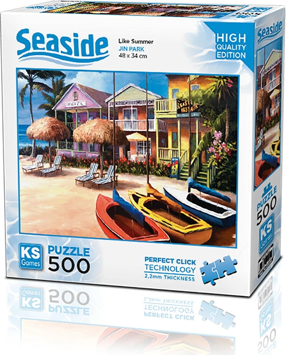 Puzzle KS Games Welcome To Beach, 500 copë