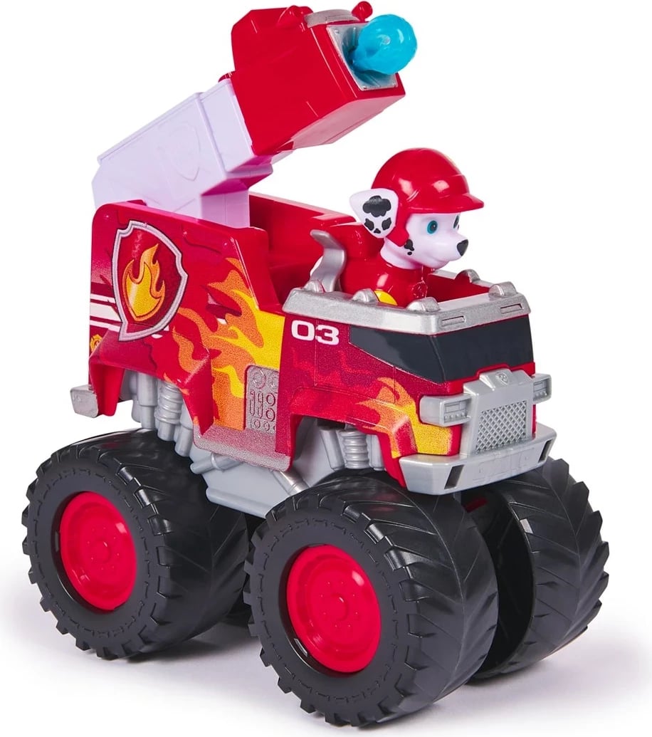 Vetura lodër SPIN MASTER PAW Patrol Marshall, e kuqe