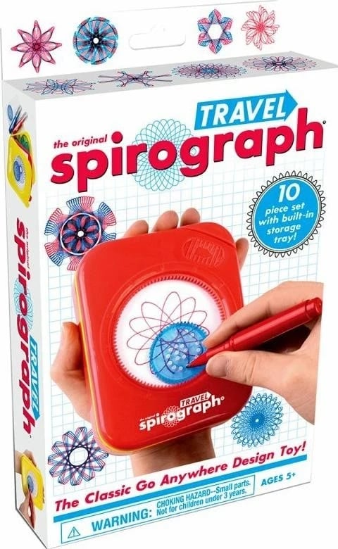 Seti Artistik për Udhëtim Spirograph 1020Z, blu