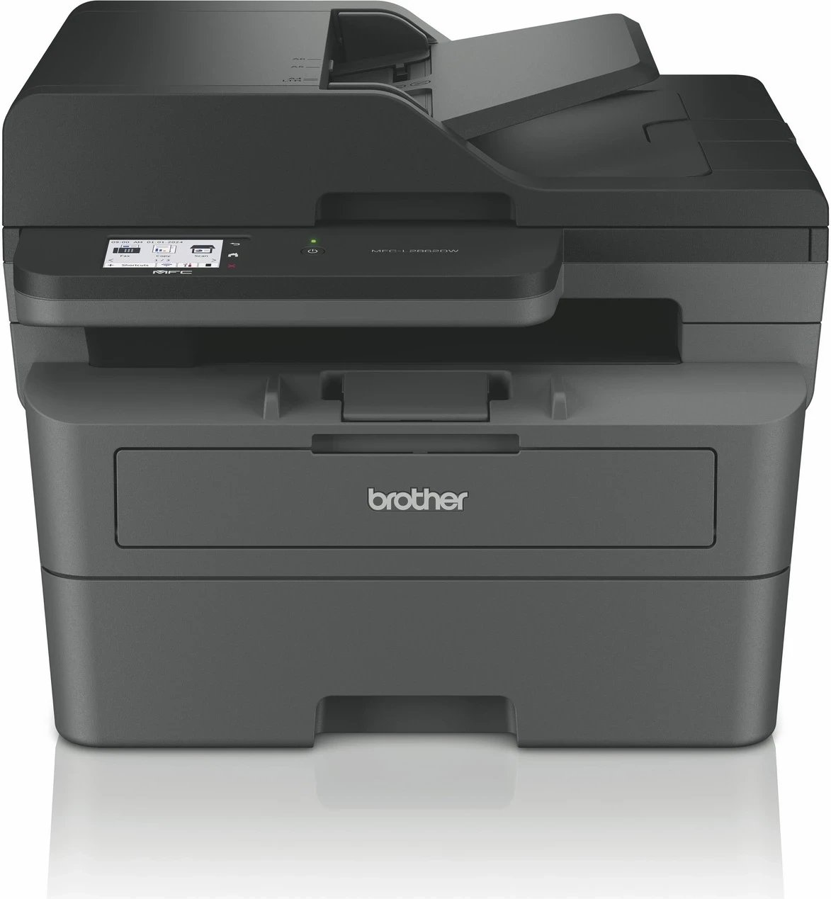 Printer Laserik Brother MFC-L2802DNAP1, me kapacitet të lartë, ngjyrë gri