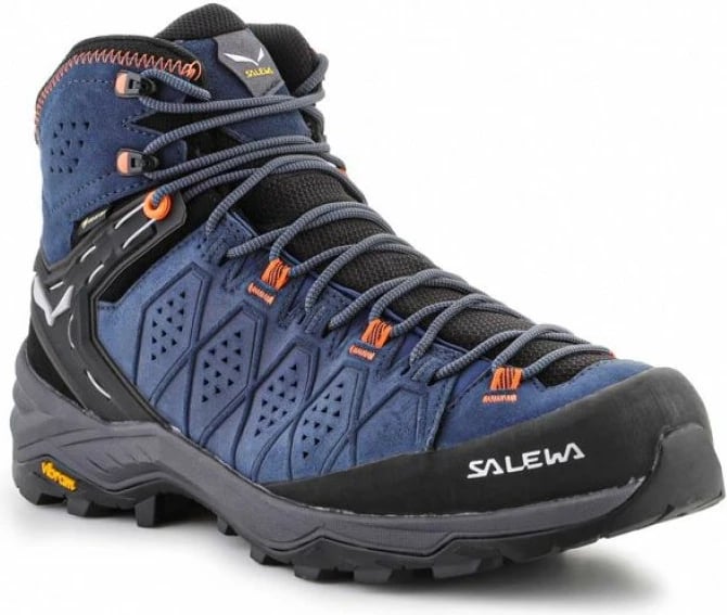 Atlete për turizëm dhe aktivitete në natyrë Salewa Ms Alp Trainer 2 Mid Gtx M, blu për meshkuj