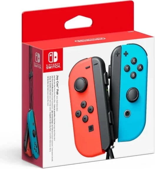 Gamepad Nintendo Joy-Con, Nintendo Switch, Bluetooth, Blu, Kuq