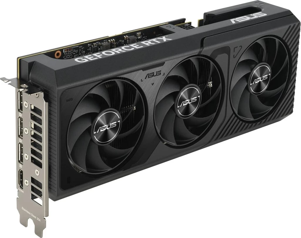 Kartelë grafike ASUS Prime RTX4070S-O12G, NVIDIA GeForce RTX 4070 SUPER, 12 GB, e zezë