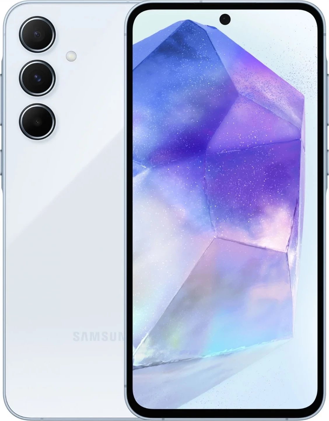 Celular Samsung Galaxy A55, 6.6", 8+256GB, 5G, DS, i kaltër