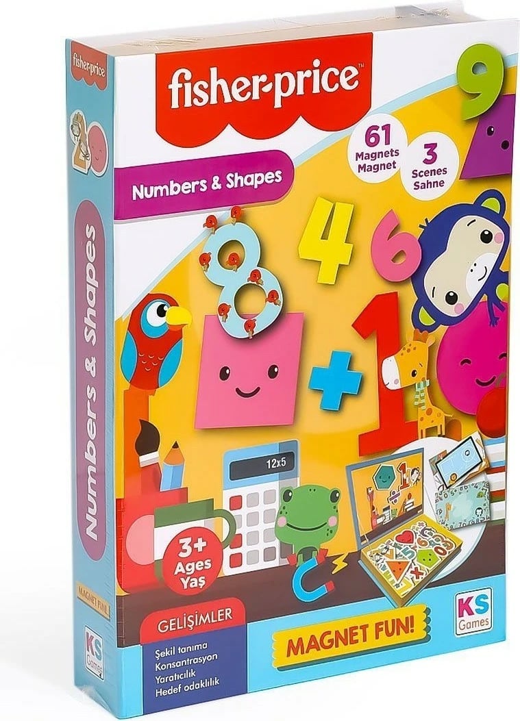 Puzzle për fëmijë KS Games, Fisher-Price, 10 copë