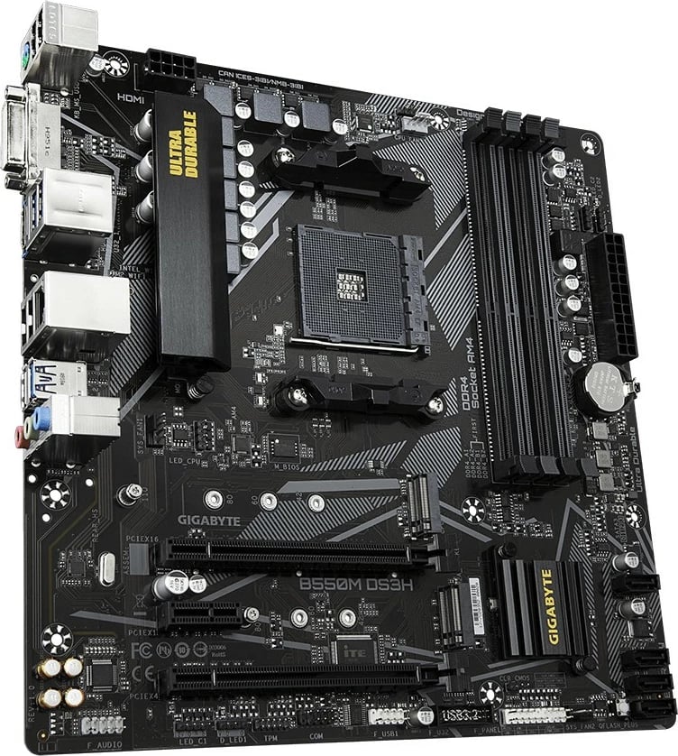 Pllakë amë Gigabyte B550M DS3H, Socket AM4, micro ATX