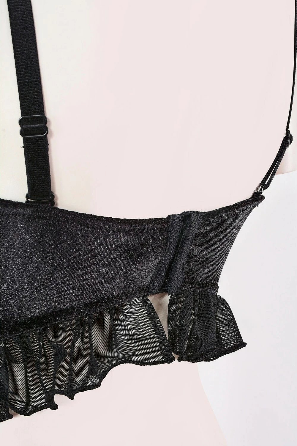 Bustier gjysmë Bebeloya, për femra, e zezë