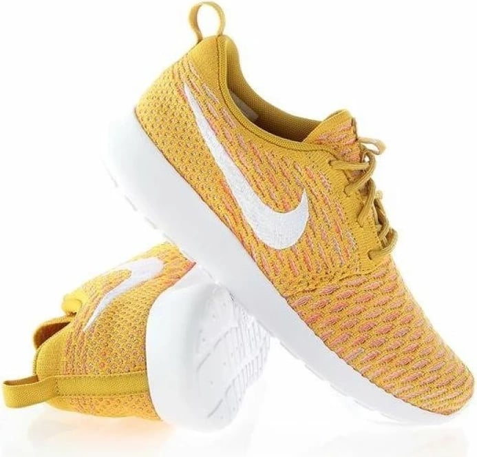 Atlete për femra Nike Rosherun Flyknit, portokalli