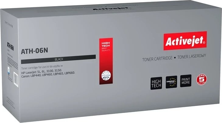 Toner Activejet ATH-06N, HP 06A C3906A, Canon EP-A, i zi