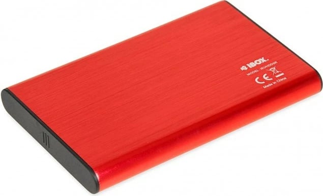 Kuti për HDD/SSD iBox, 2.5", e kuqe