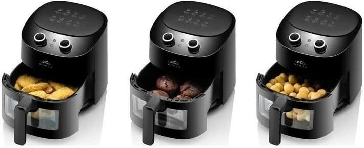 Fryer ETA Vista 016890000, 4.3L, 1300W, e zezë