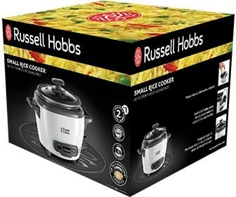 Pajisje për zierje orizi Russell Hobbs 27020-56, 0.4 L, 200 W, e bardhë