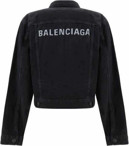 Jakne Balenciaga për femra, e zezë