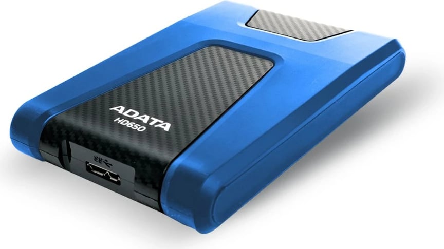 Disk HDD Adata HD650, 1000GB, i kaltër 