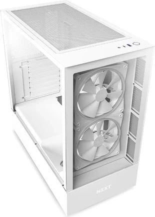 Kasë NZXT H5 Elite, Midi Tower, 1 x USB 3.1, 1x USB-C 3.1, audio, e bardhë