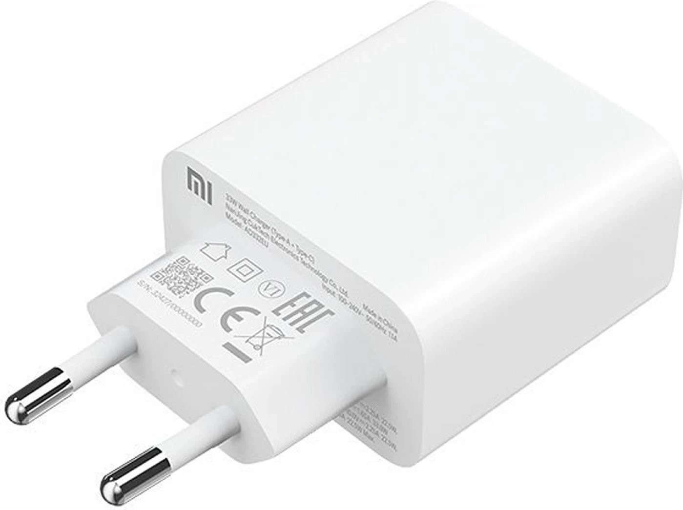 Karikues Xiaomi USB-C USB-A PD 33W, i bardhë